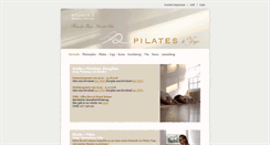 Desktop Screenshot of pilates.angela-sauer.com